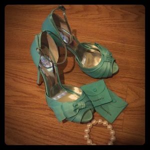 Tiffany Blue high heels